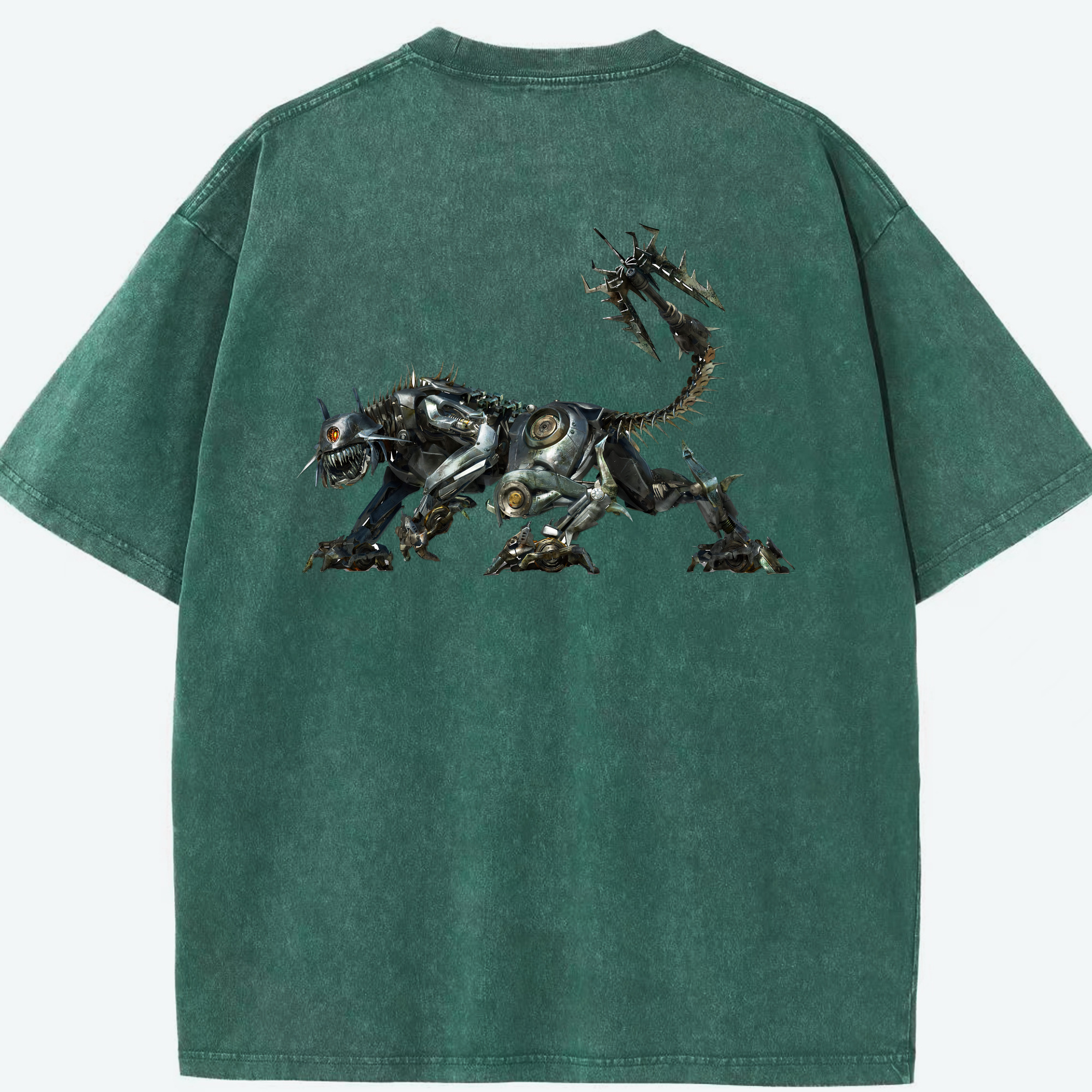 （画像用） Transformers トランスフォーマー 綿100% ヴィンテージ風 半袖Tシャツ（背面プリント）
